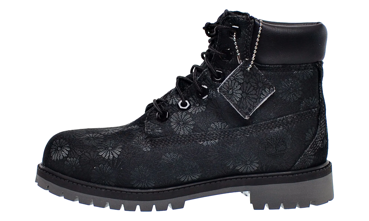 6 Inch Premium Boot GS "Black Floral" TB0A177S 001