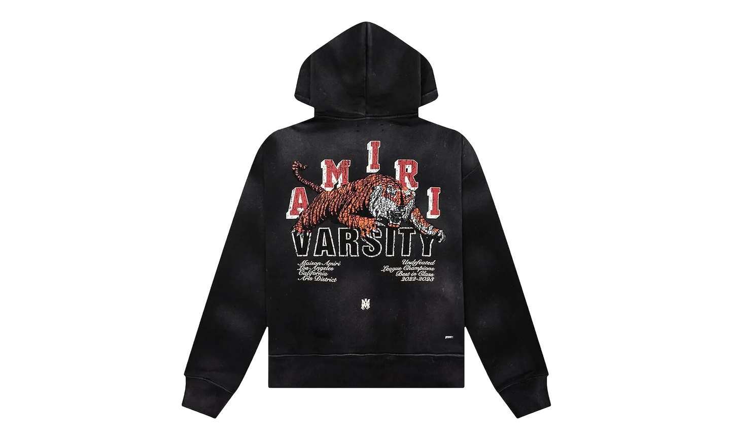 Vintage Tiger Varsity Hoodie "Black" PF23MJG025 001 BLAC
