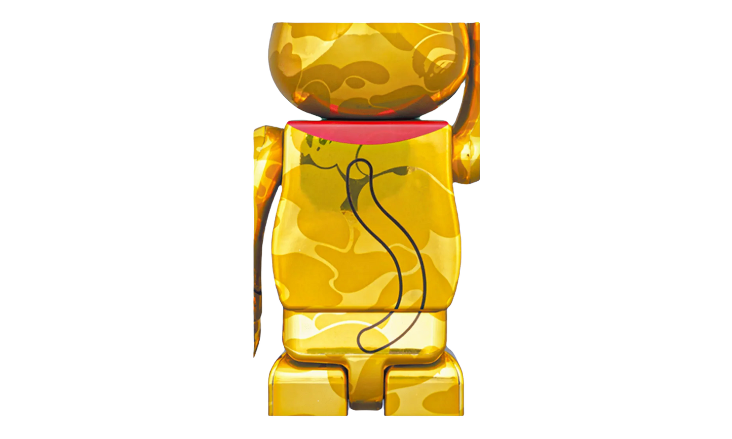 BAPE Maneki Neko & Daruma 100% & 400% "Gold & Silver Plated" MEDI3056
