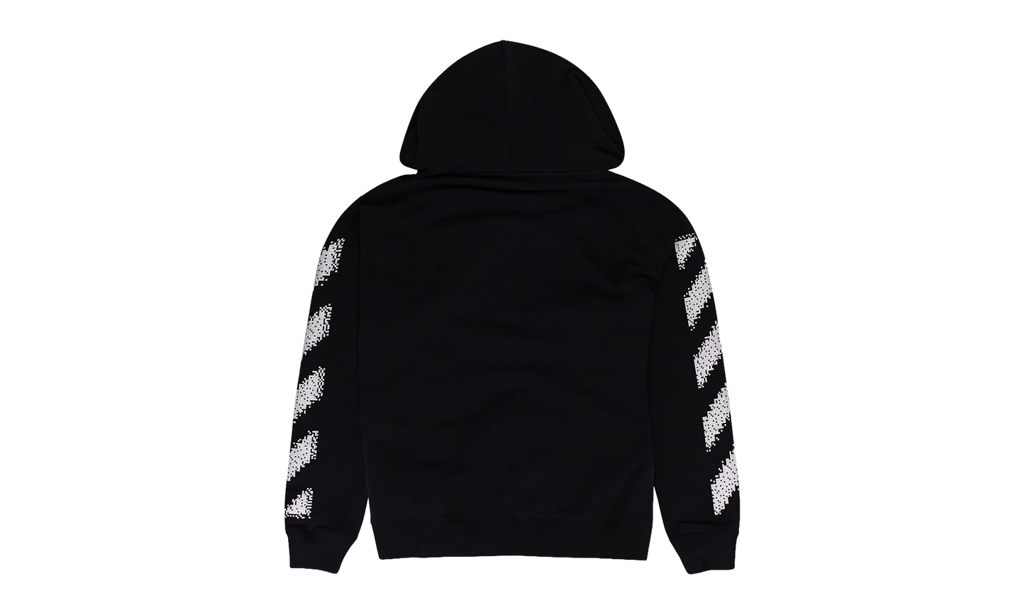 Pixel Diag Skate Hoodie "Black" OFW-MHDS-0213
