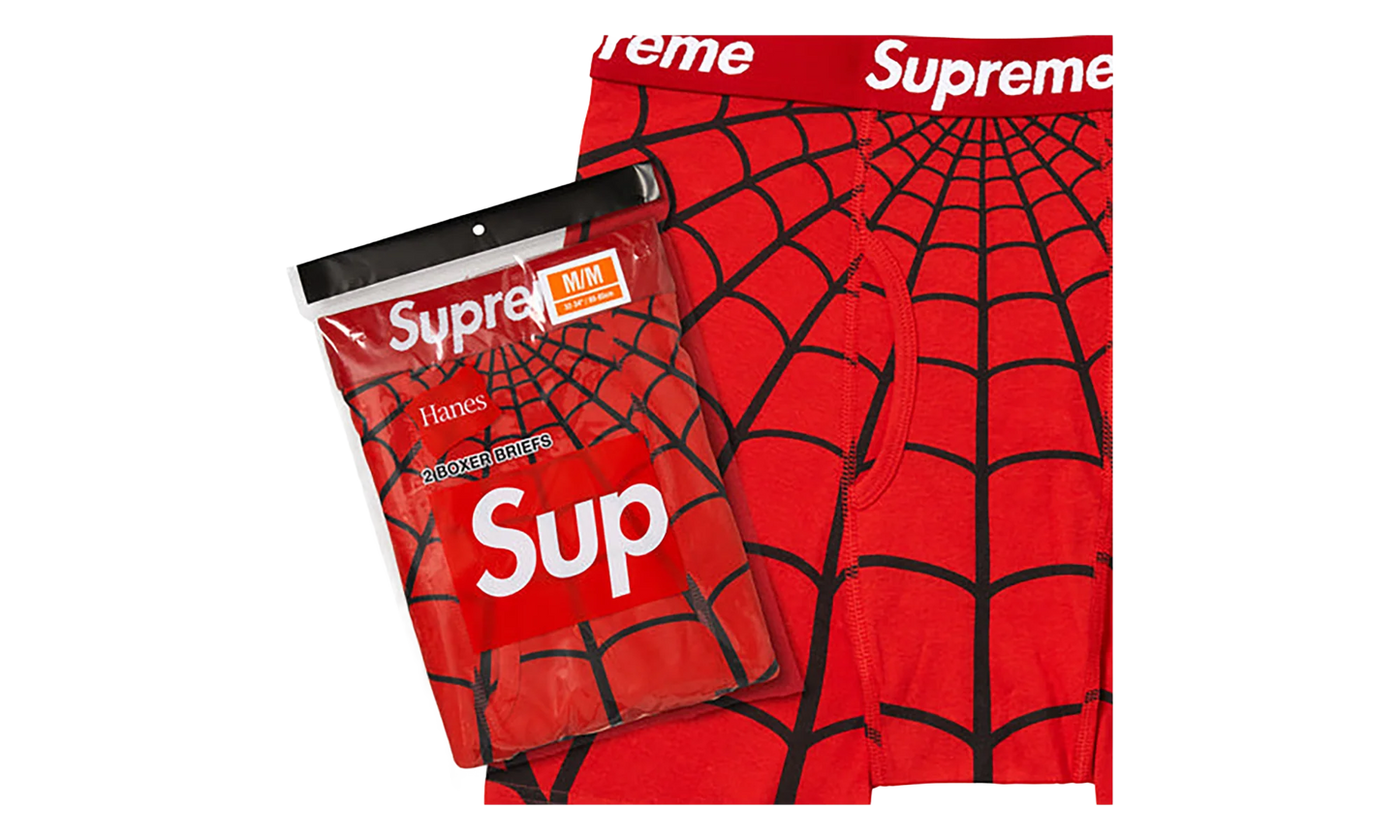 Spider-Man Boxer Briefs (2 Pack) "SS26 - Red" SU27008