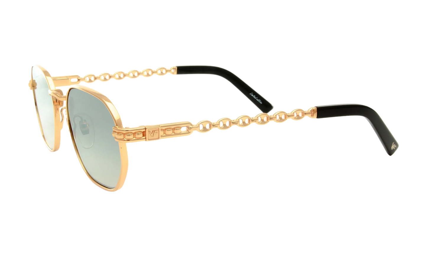 Detroit Player Mariner Edition 24KT "Yellow Gold / Moss Green Gradient Flash Gold" MNDP2 0004 20D1