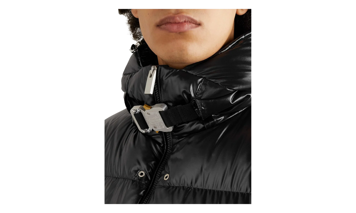 Moncler 1017 ALYX 9SM Almondis Shell Hooded Down Jacket "Black" MON28