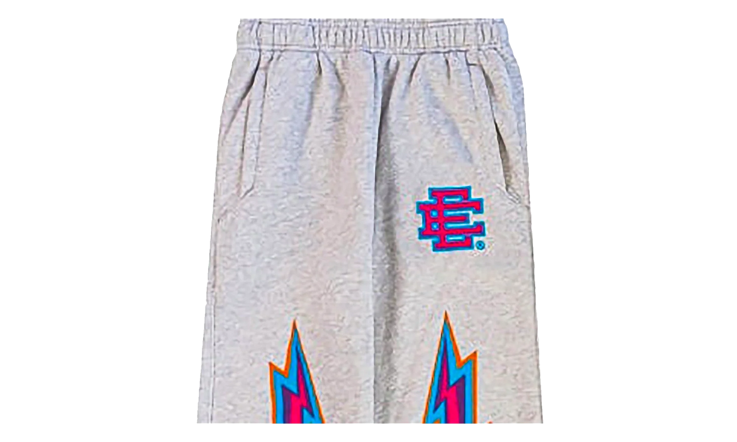EE BASIC CORE SWEATPANT "SS24 - Gray/Violet Bolt" EE660