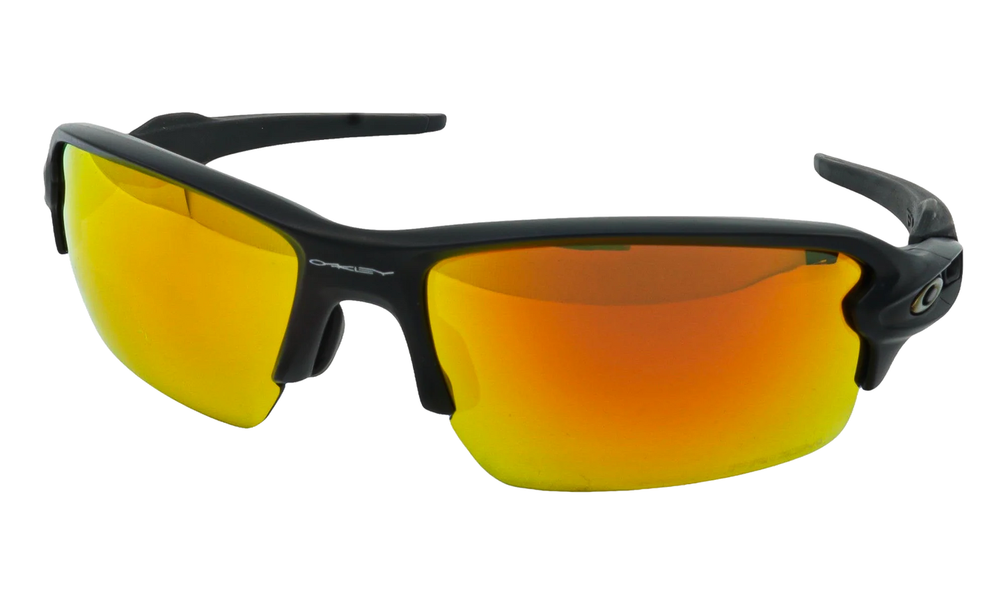 Flak 2.0 (A) Sunglasses "Matte Black / PRIZM Ruby" OO9271 55