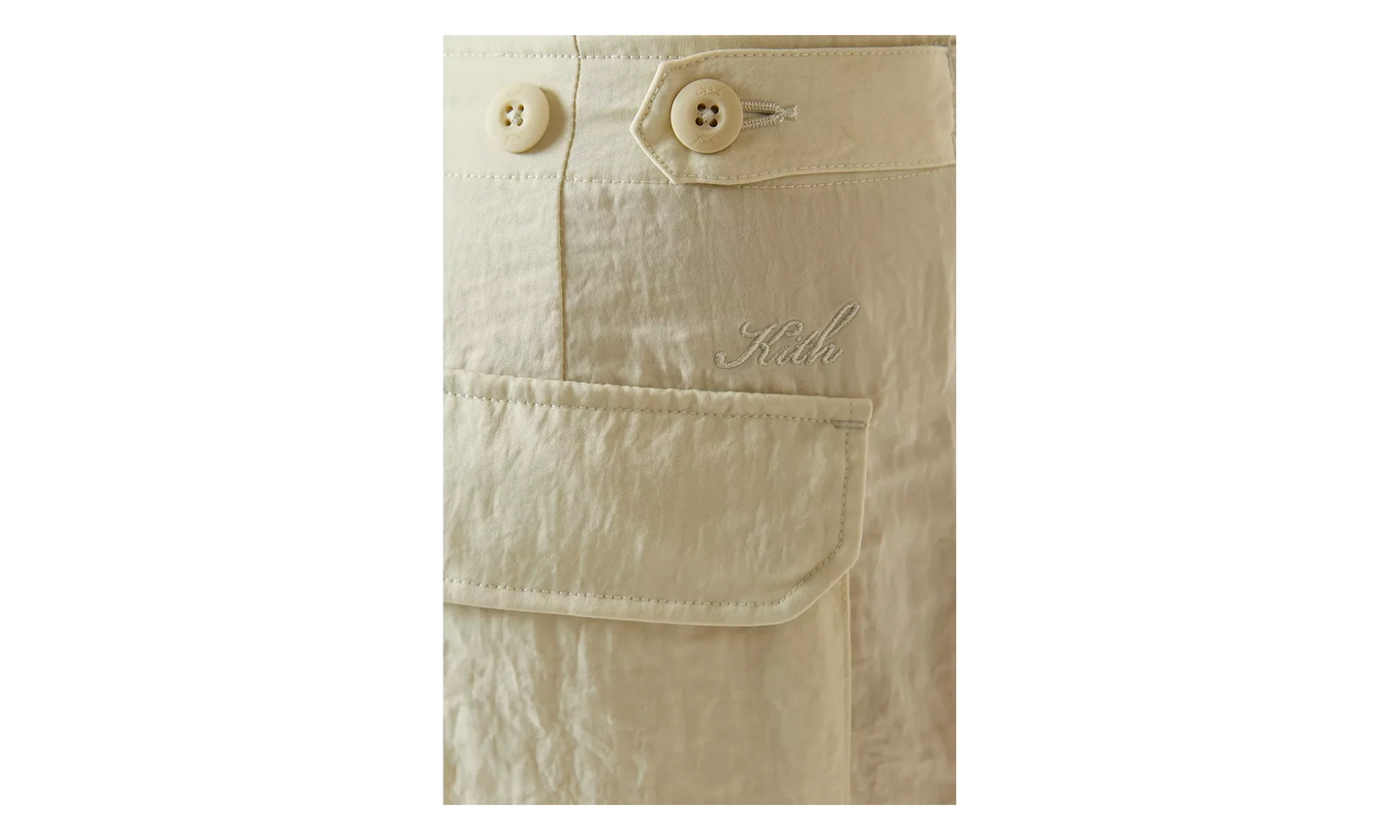 Ainsley Cargo Nylon Trouser "Off-White" KITH62