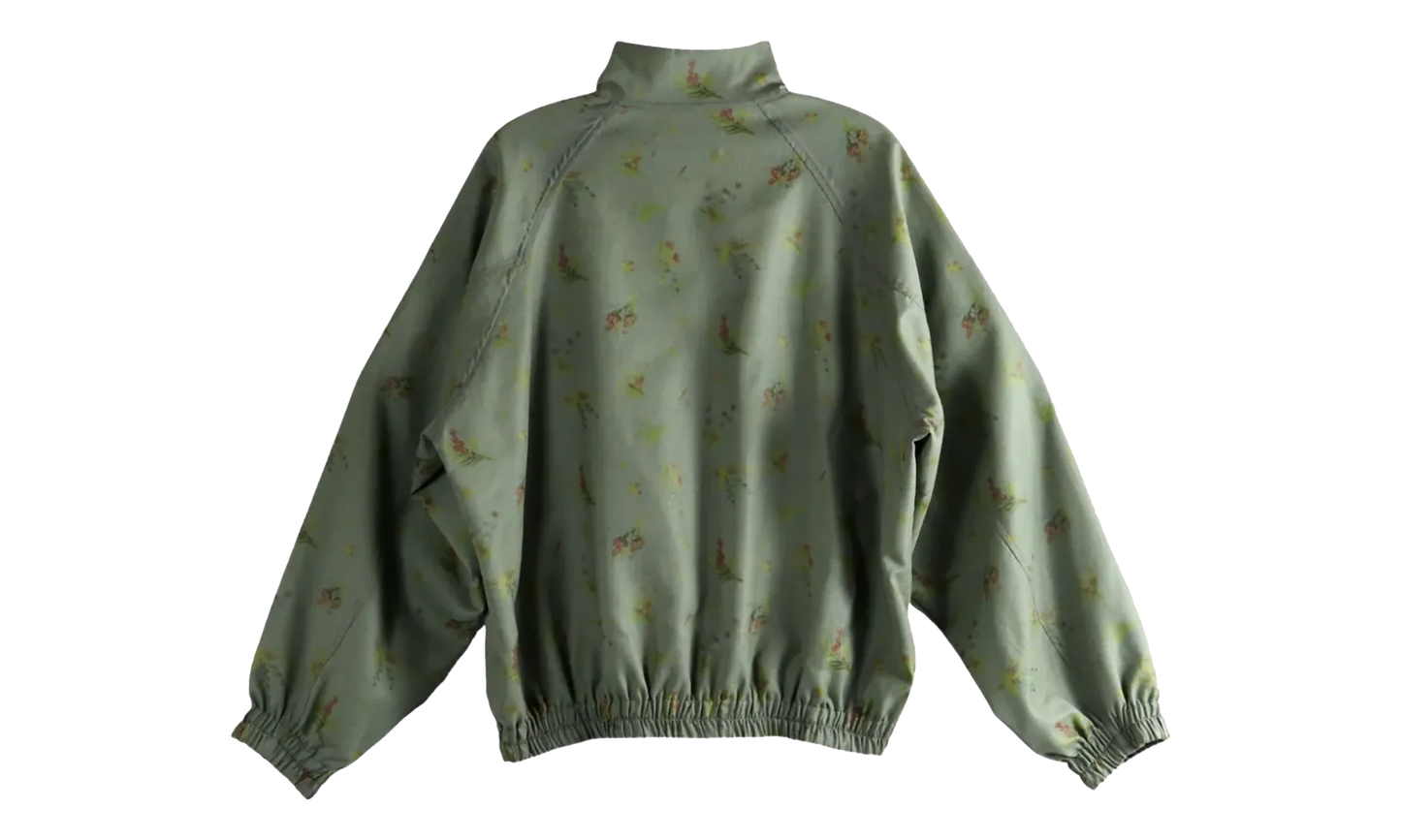 Elastic Hem Stand Collar Blouson Coat "Gray Khaki" UC2E4212 GRAY KHAKI BASE