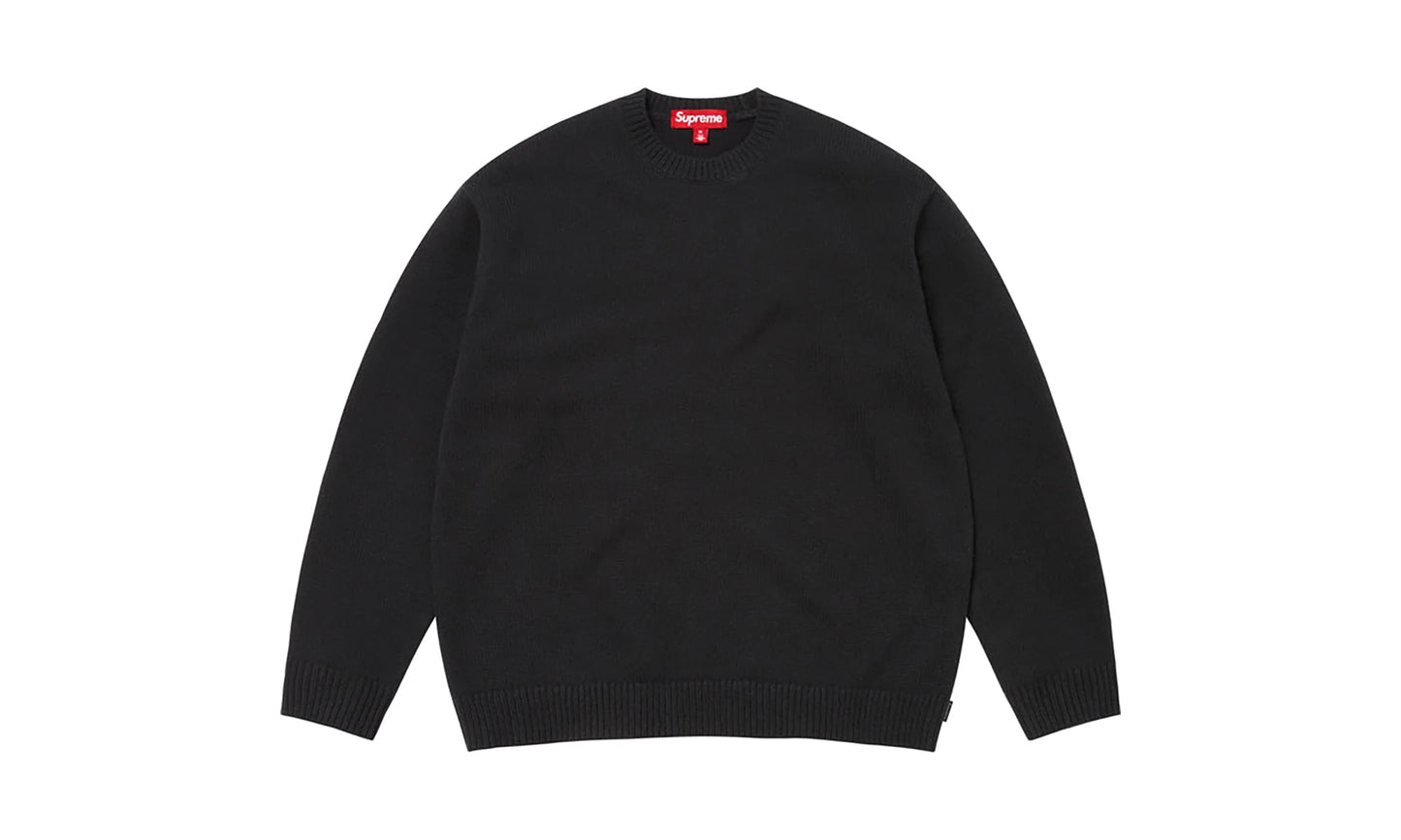 Angora Script Sweater "FW25 - Black" SU26810