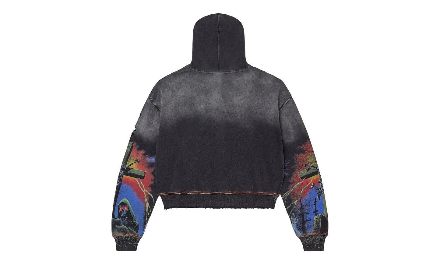 Damned Big Zip Up Hoodie "Black" VALE 11 007 VFDBZUB BK