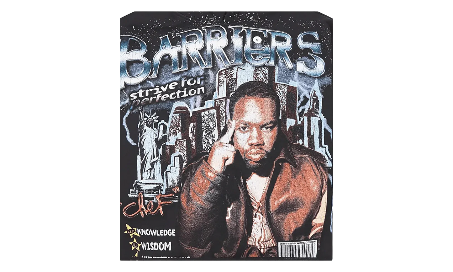 Raekwon Logo Hoodie "Black / Multicolor" BAR06
