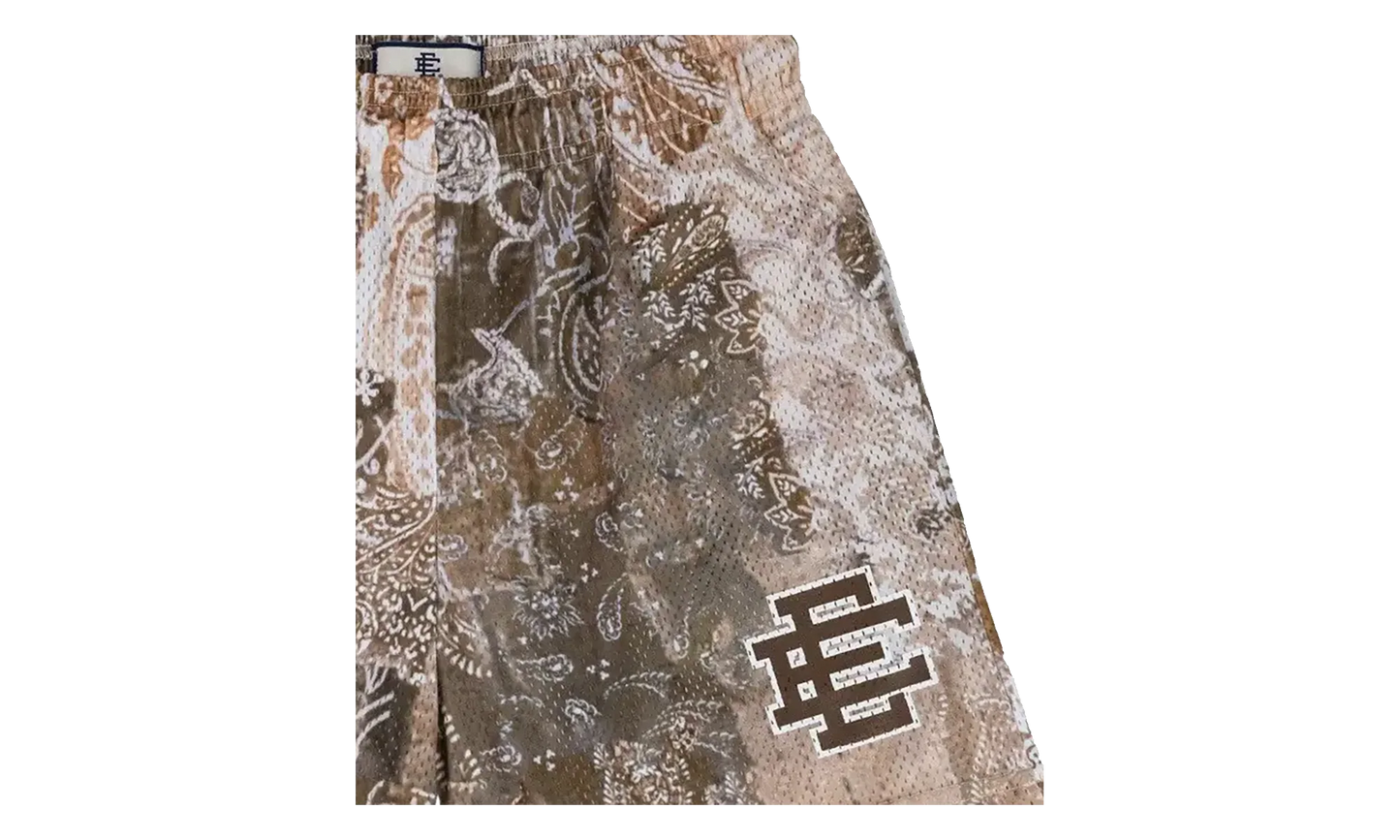EE Basic Shorts "Brown Paisley" EE227