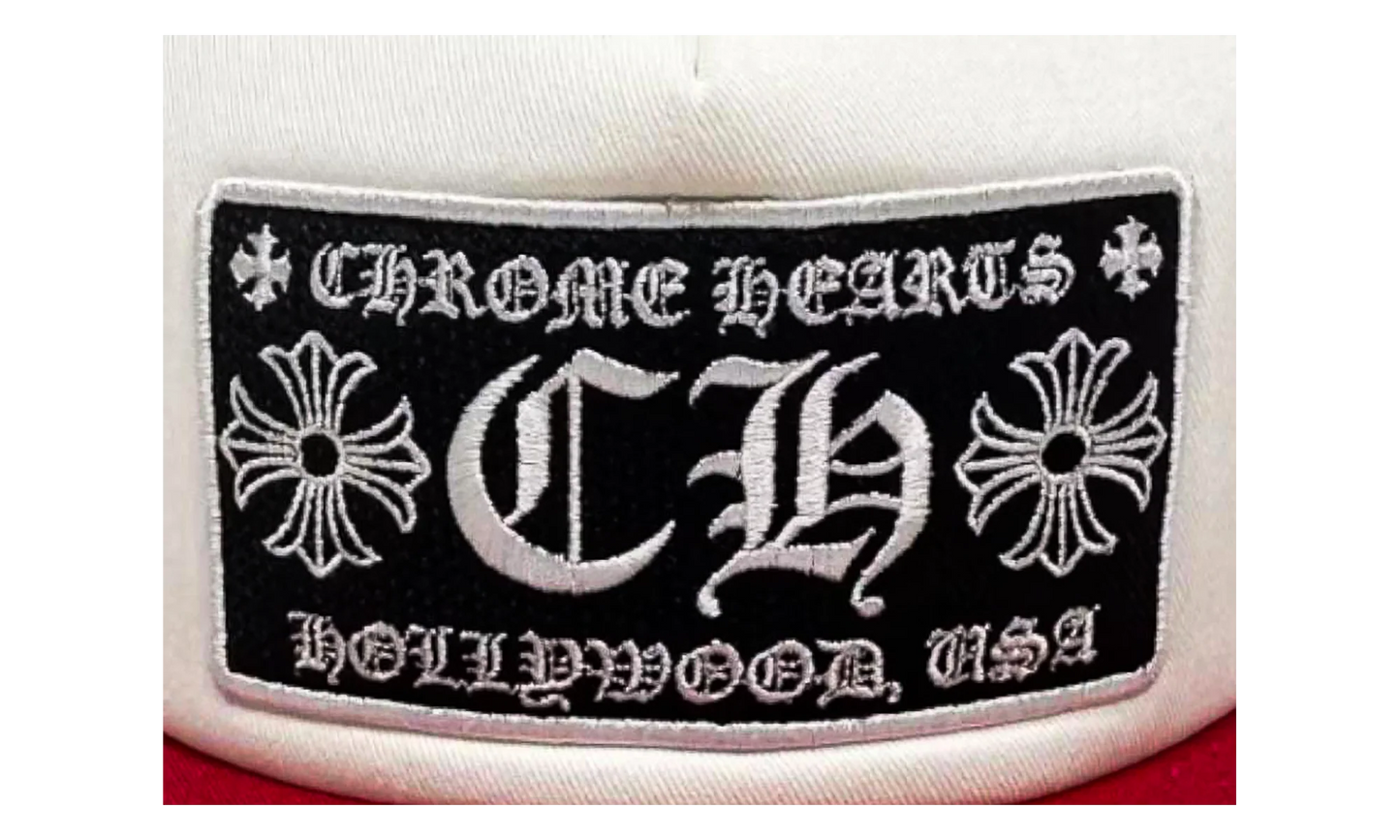 CH Hollywood Trucker Hat "Red / White" CHRM1170