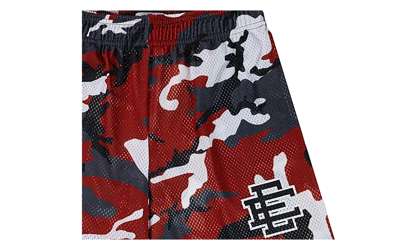 EE BASIC SHORT "SS24 - Maroon/Black Camo" EE719