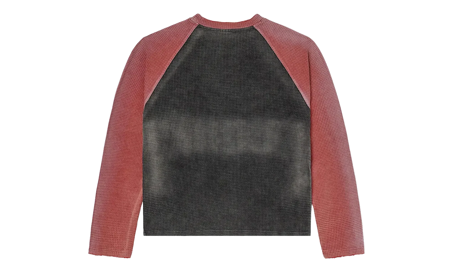 CREST THERMAL SWEATSHIRT "Red / Black" VAL106