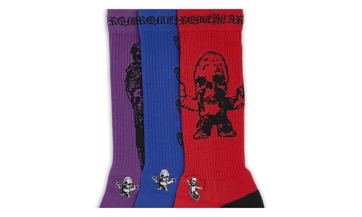 FOTI SOCKS "Multi - Blue, Purple, Red" CHRM0797