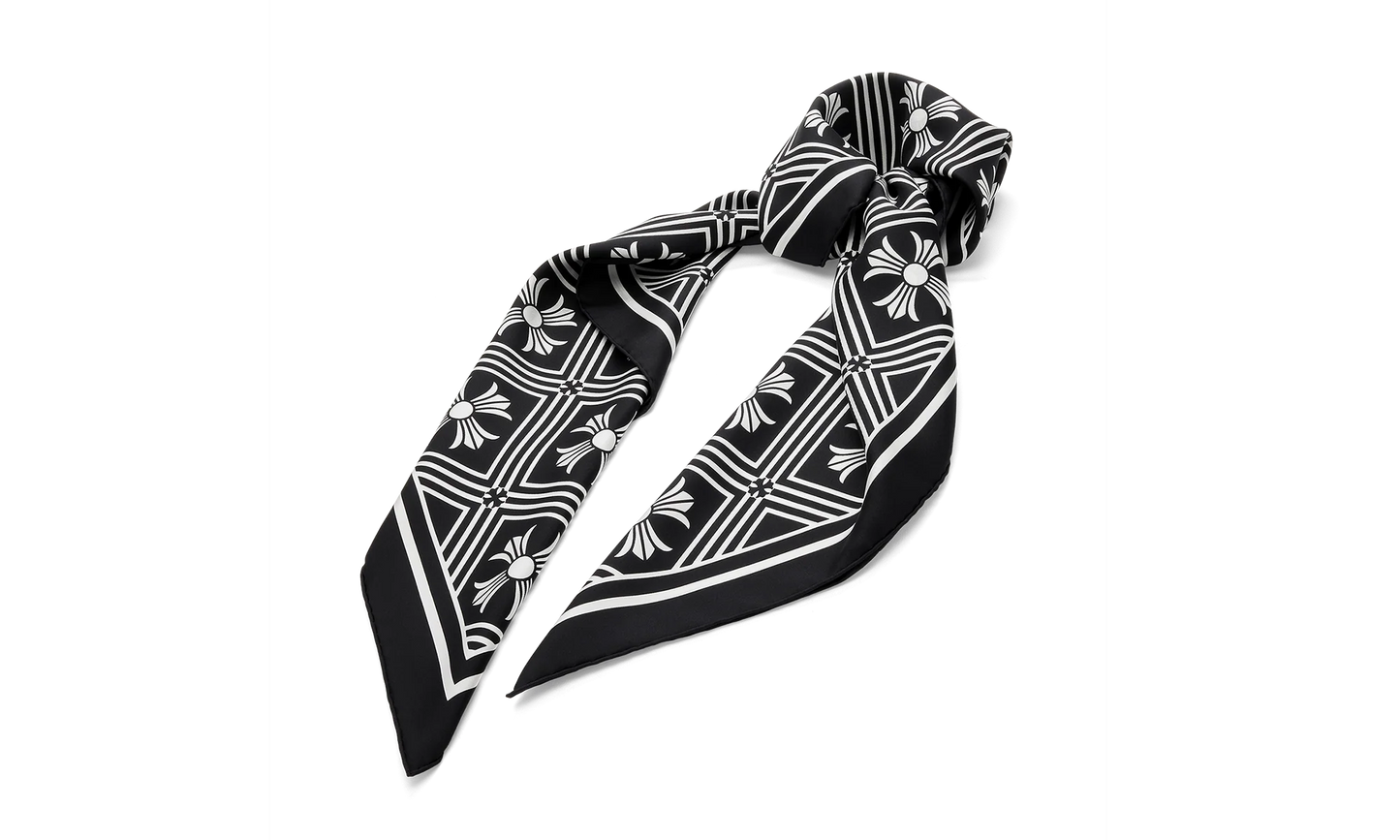 MATH PLUS SCARF "Black / White" CHRM0754