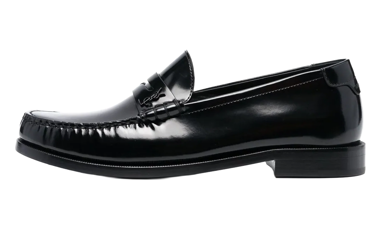 Le Loafer Penny Slippers "Nero" 670231AAA7R 1000