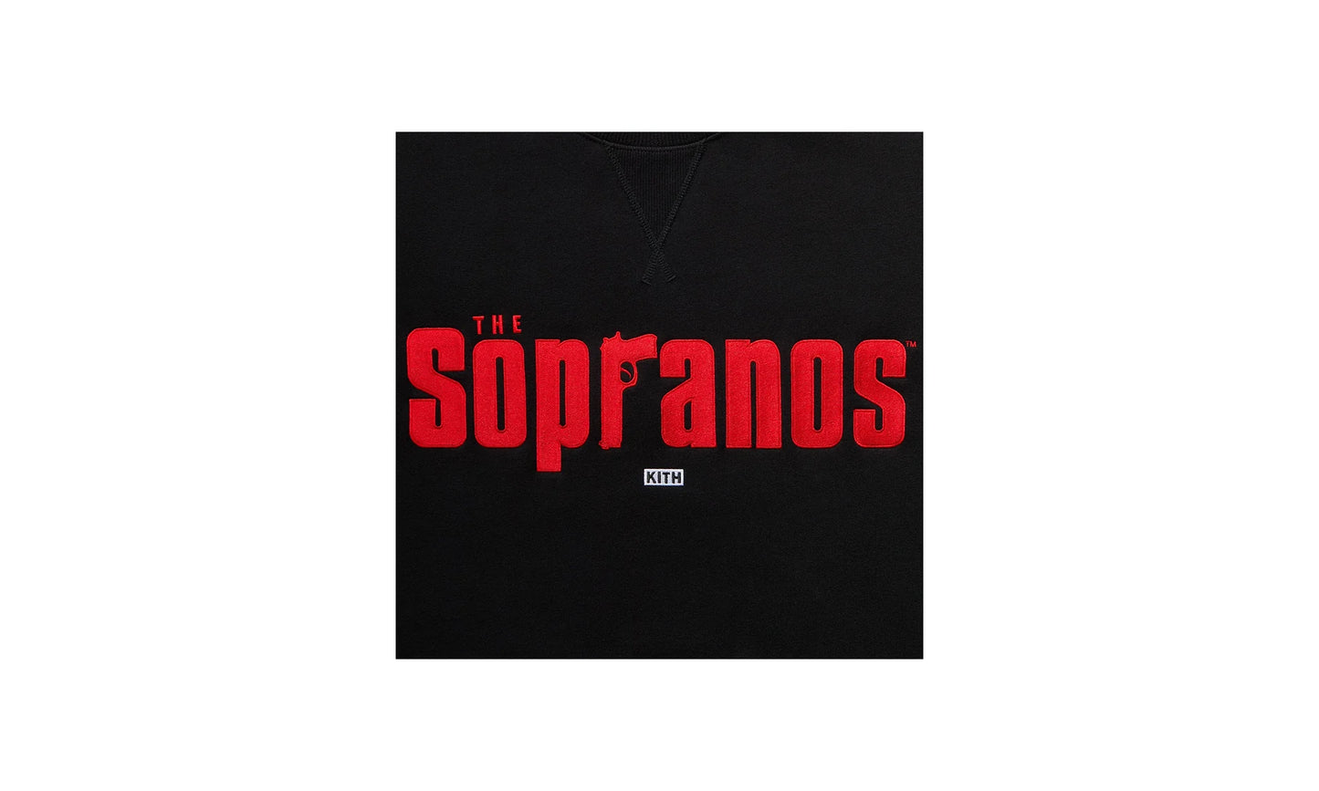 The Sopranos Main Logo Nelson Crewneck "Black" khm034655 001