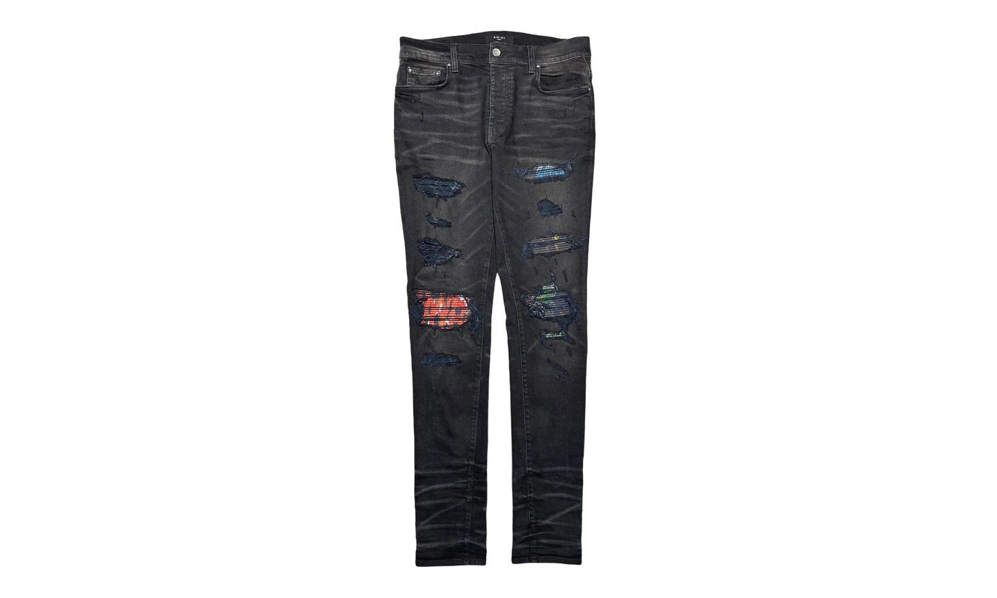 MX1 Vintage Tee Animation Patch Jeans "Aged Black" S0M01160SD ABL
