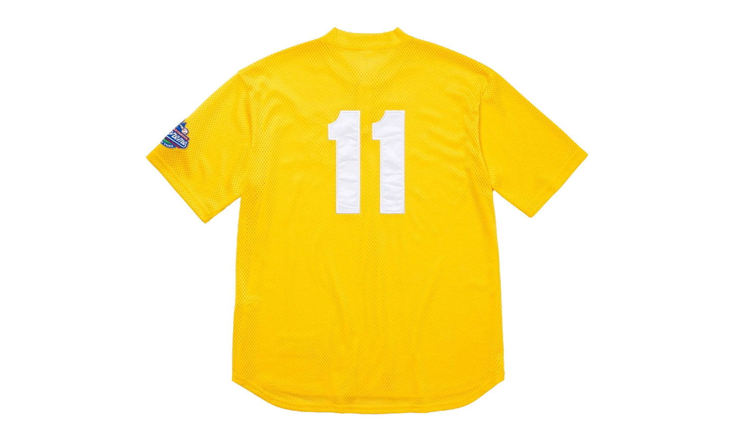S Logo Baseball Henley T-shirt "FW24 - Yellow" SU27423
