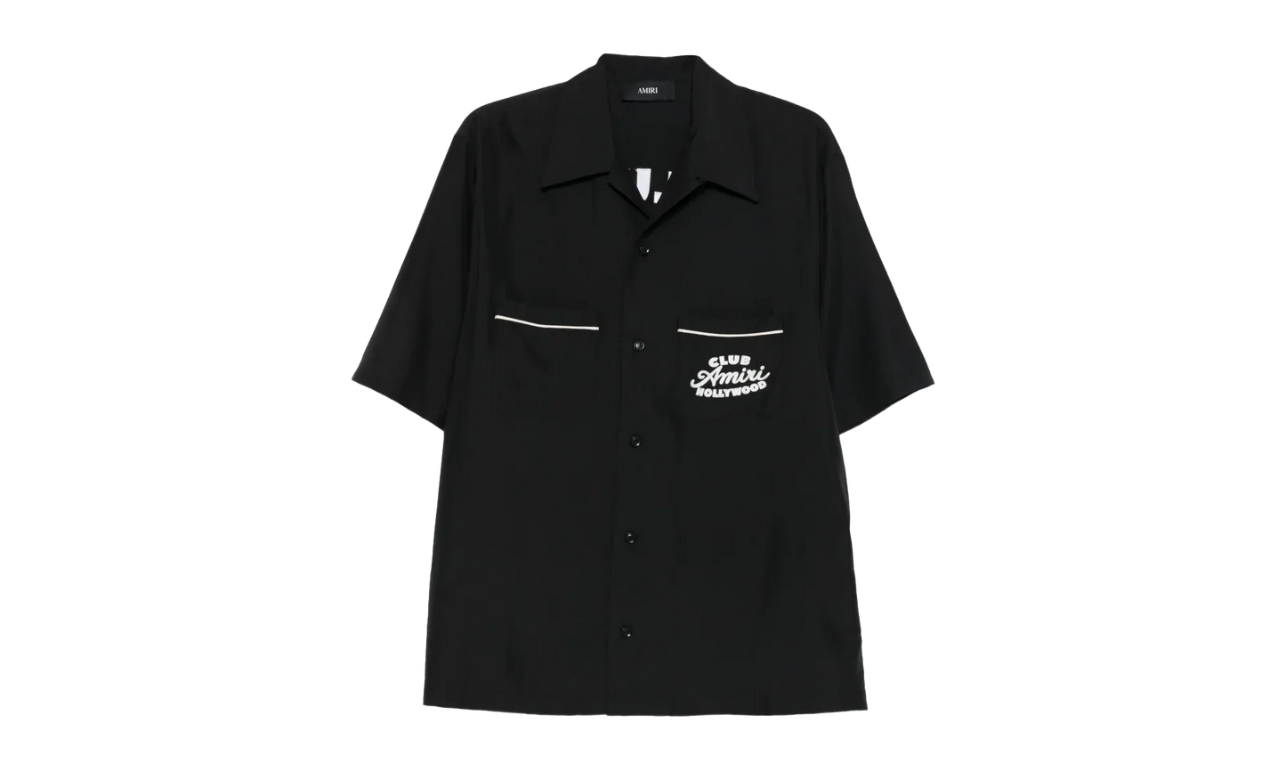 Club Amiri Camp Shirt "BLACK" AMSTCA1194