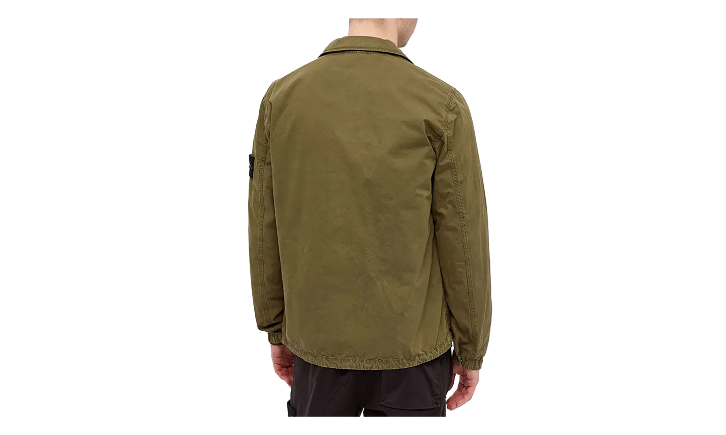 Zip Pocket Overshirt "Olive" 7415117WN V0158
