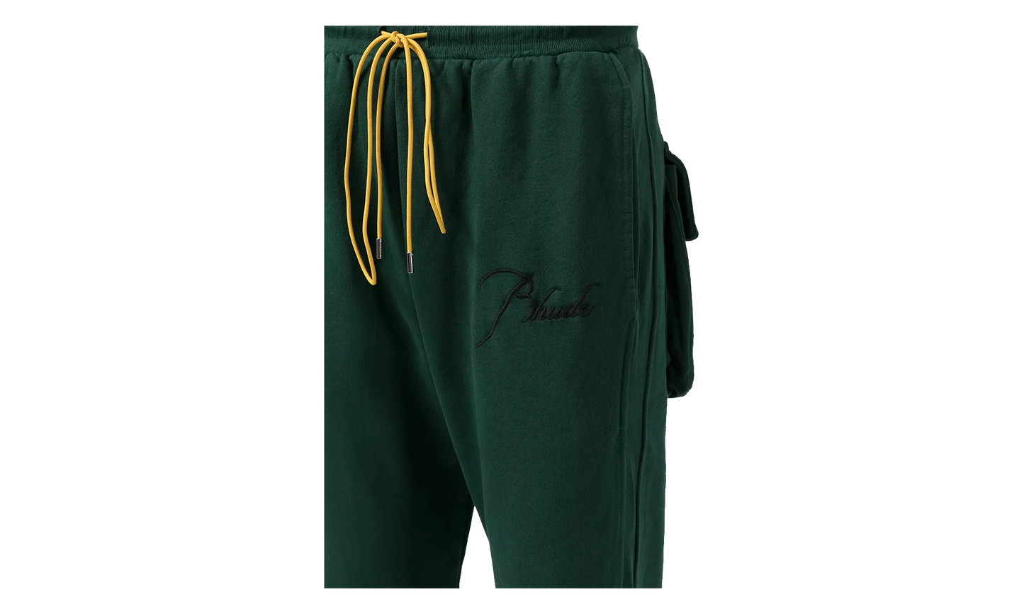 Script Logo Sweatpants "Green" RHPS21PA00000019