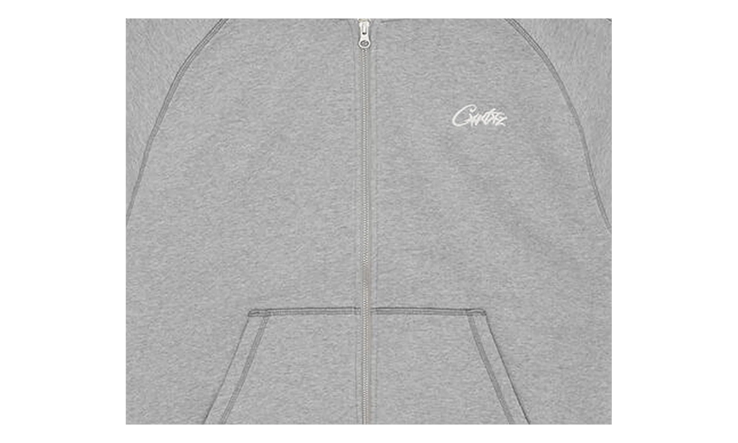 Thick Stitch Allstarz Zip Up Set "Grey" CO12