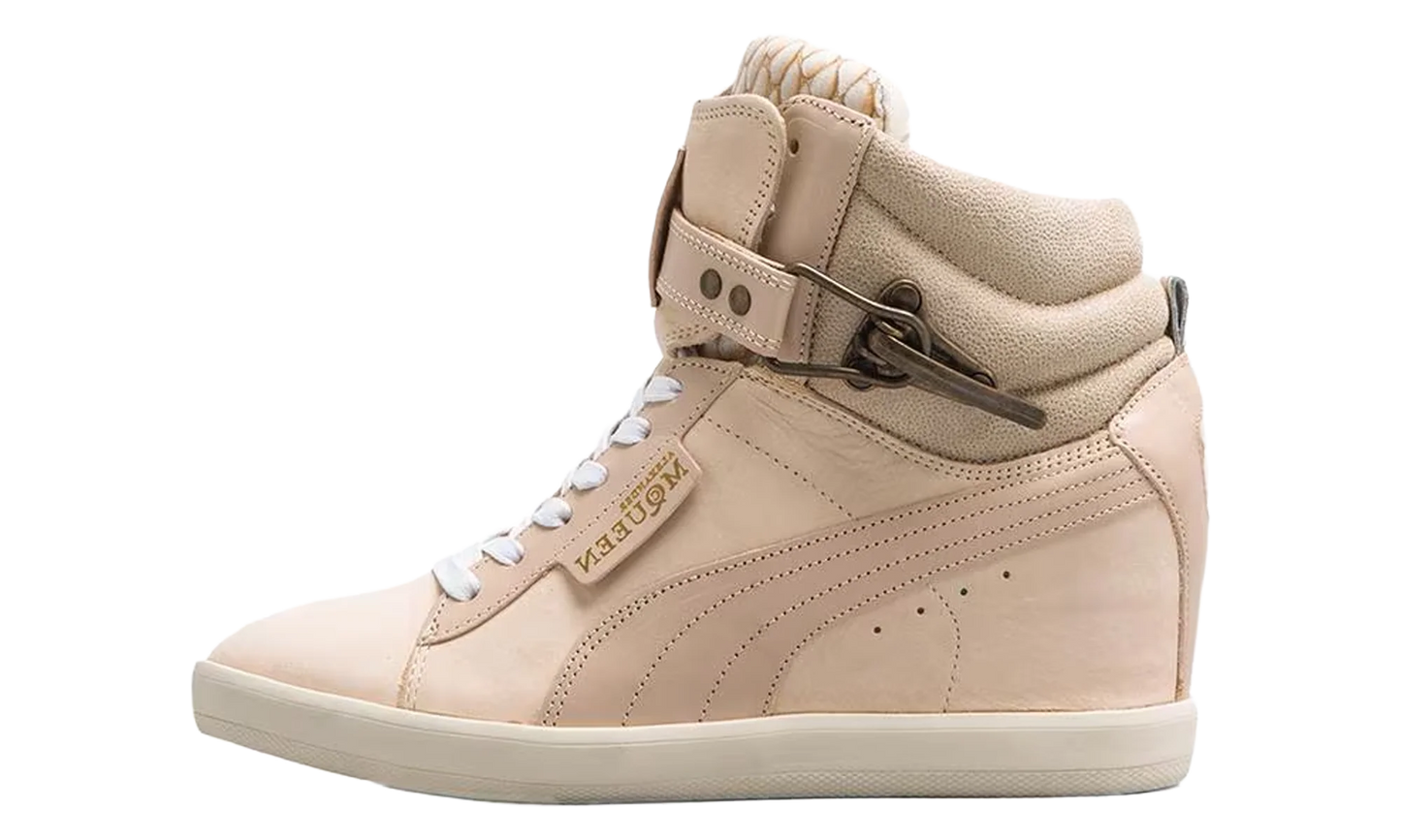 Joustesse Mid Wedge Sneaker "Alexander McQueen - Marshmallow" 355397 01