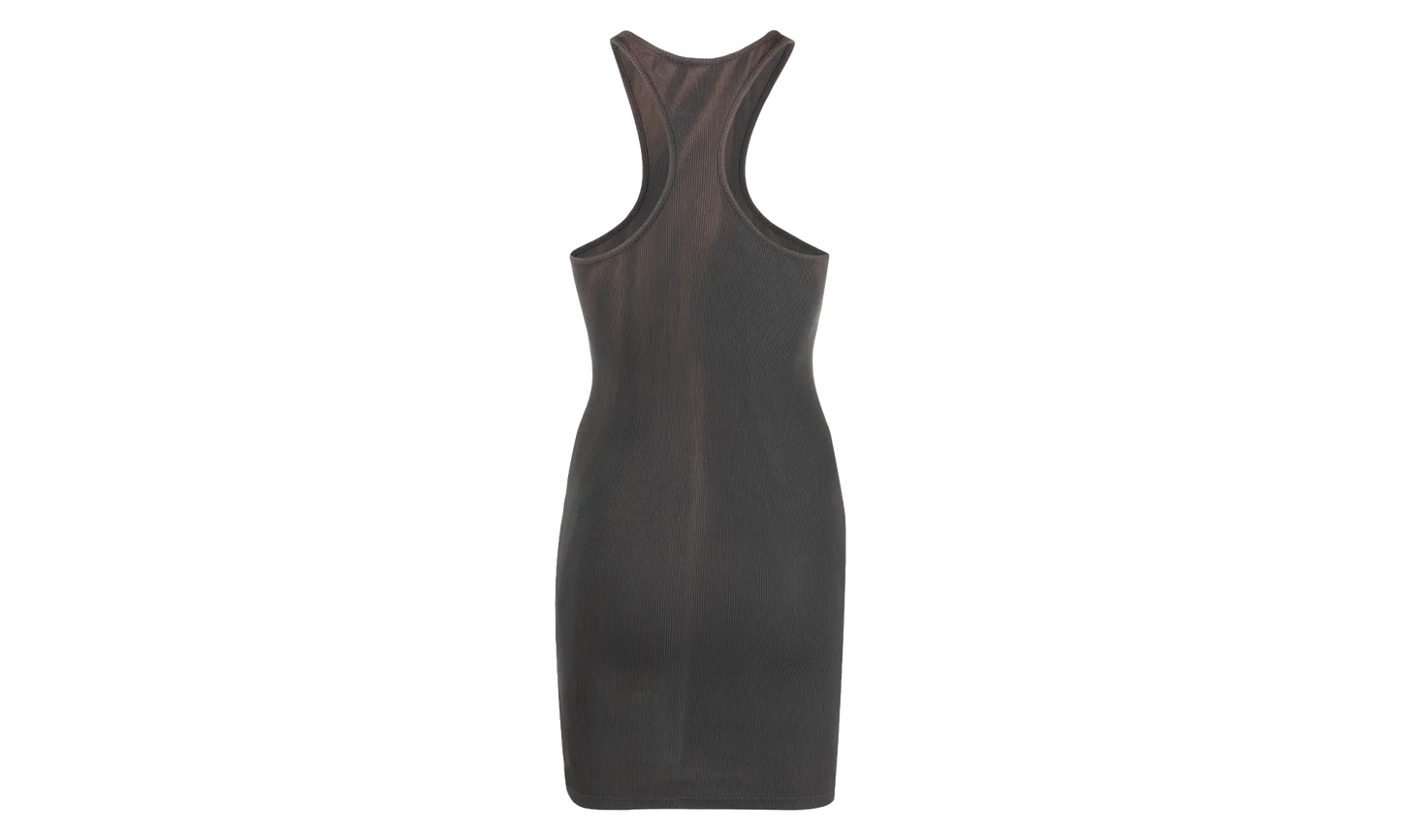 Laundry Rib Rowing Mini Dress WMNS "Brown Purple" OWDB461S23JER0016060