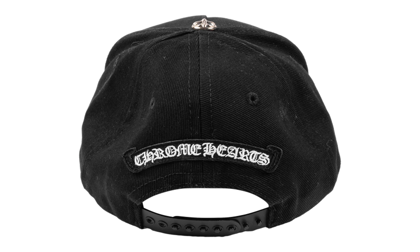 CH cross waxed denim baseball cap "Black" CHRM0637