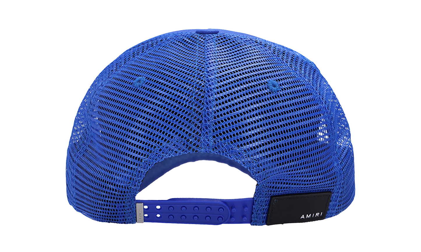 Three Star Trucker Snapback Cap "Blue / White" MAH002 466