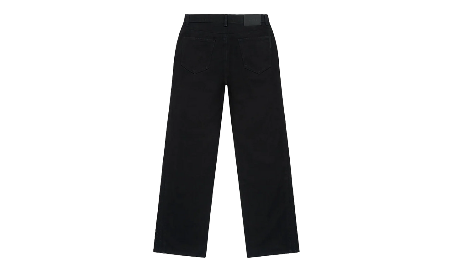 Zed Straight Leg Jeans "Black 3D Cross" MEXOD1230 J2118BKDRO