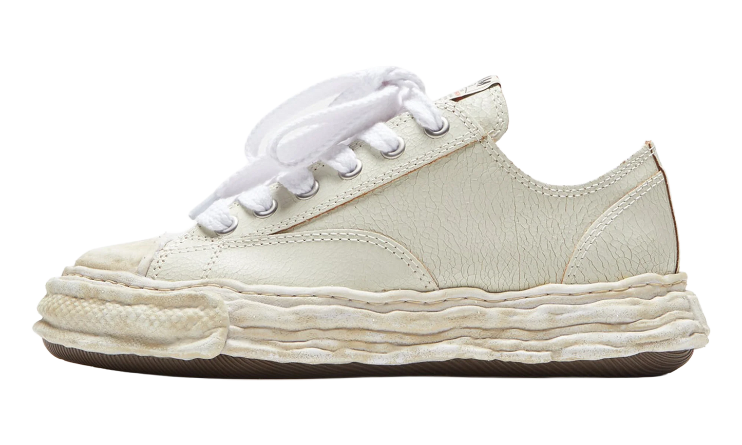 Peterson Low 23 Cracking Leather "Cream" MHA12FW708 WHT
