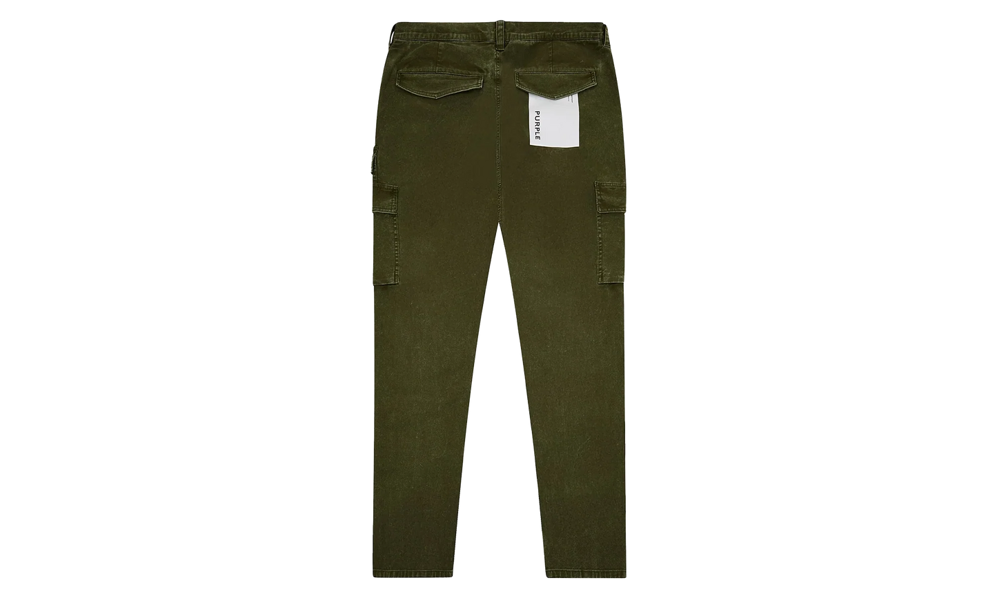 Brushed Twill Cargo Pant "Green" M5075 BTMI225
