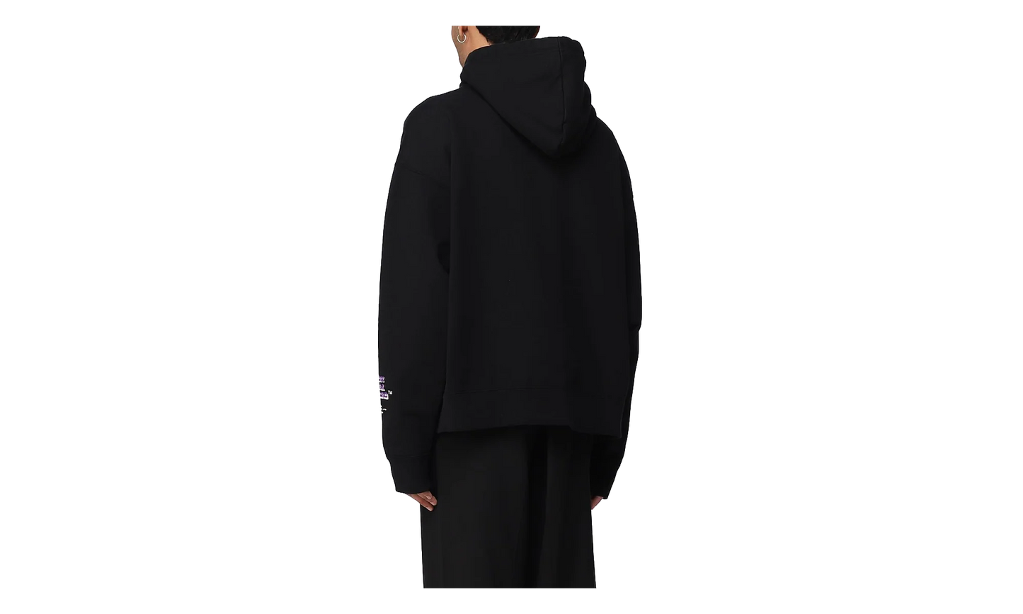 Face Logo Hooded Sweatshirt "Champion - Black" A10HD722 BLACK