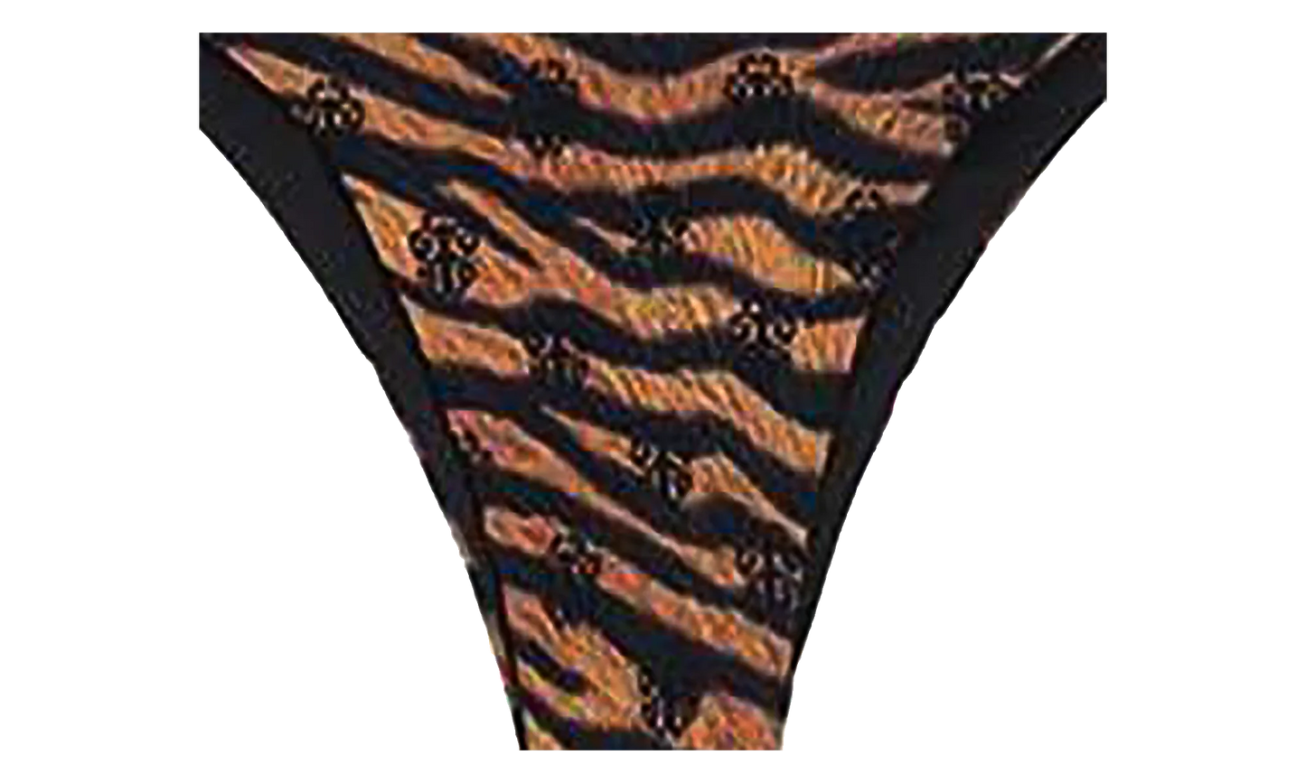 X DIB Orange Tiger Bikini bottom "Brown" CHRM1085