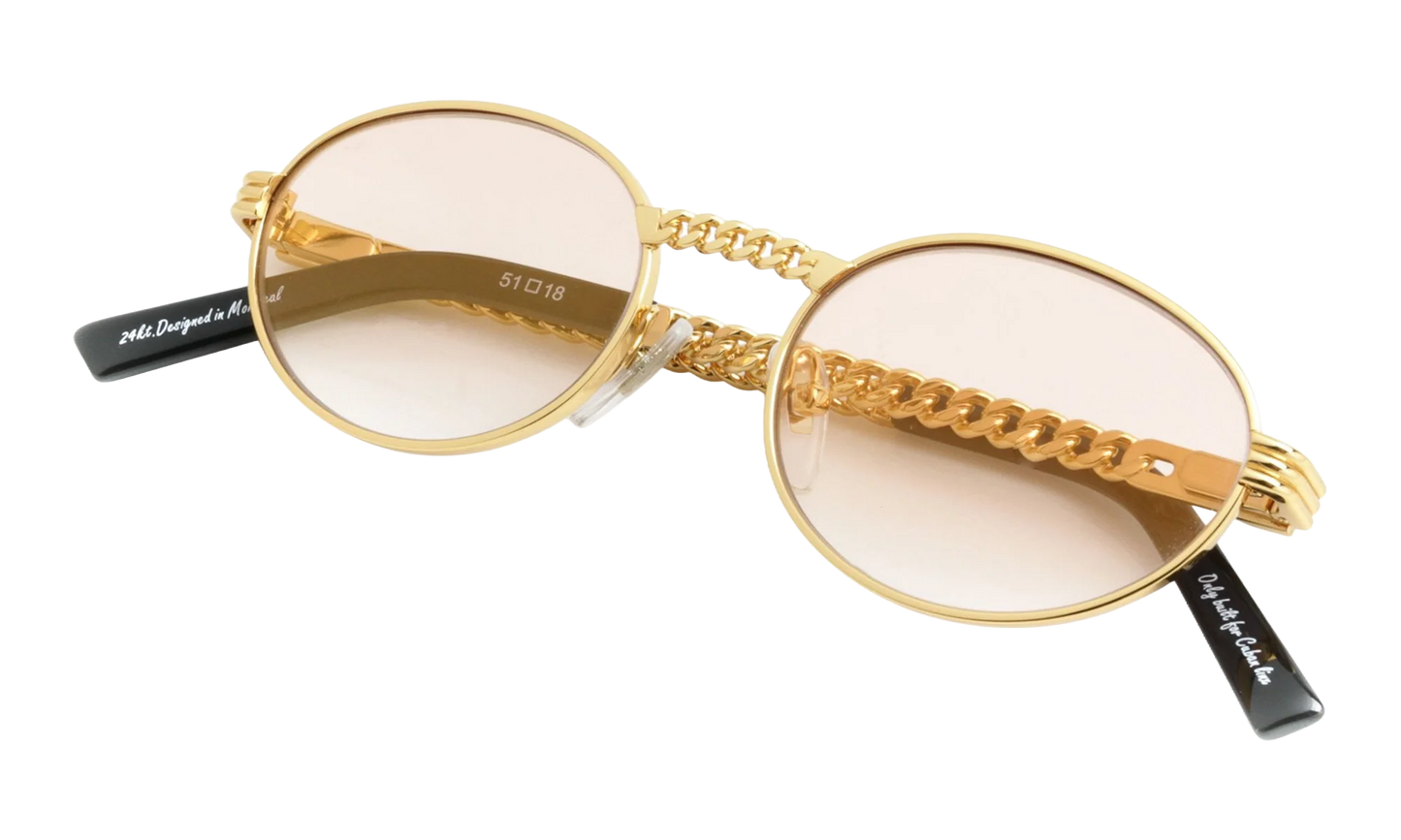 Pac Cuban Link Edition 24KT "Yellow Gold / Blush Gradient Flash Gold" CLPC2 0001 15C4