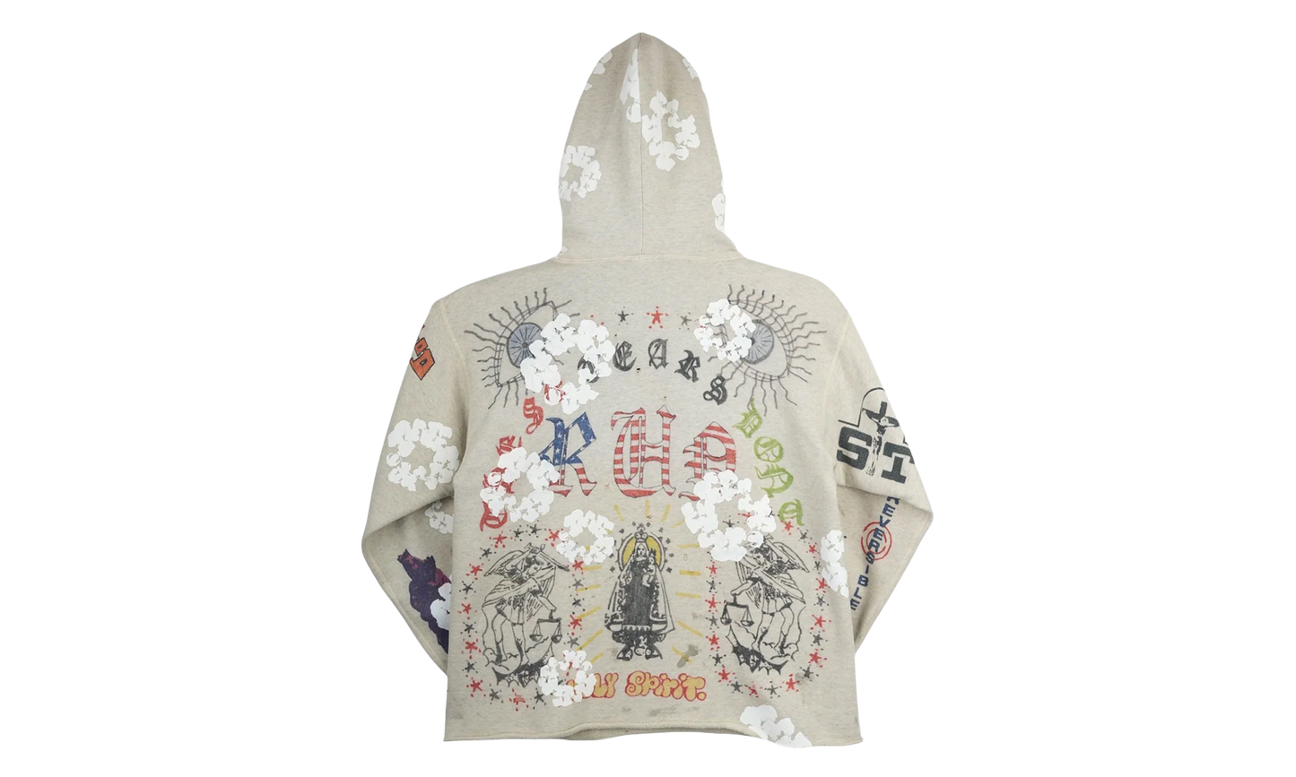 Graffiti Hooded Sweatshirt "Saint Michael - Multi" DT368