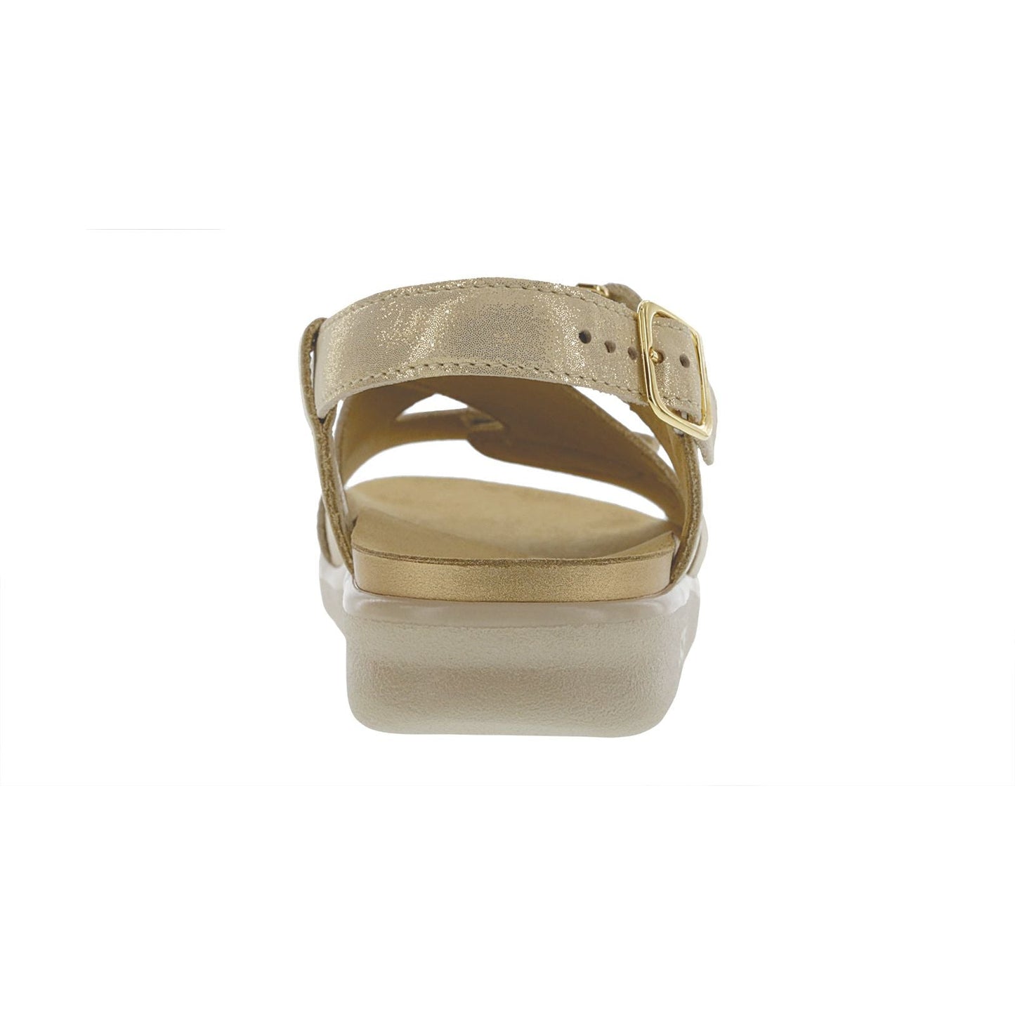 Women's Hy Heel Strap Sandal in Soft Gold