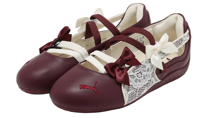Speedcat Ballet Lace Ruby Shimmer-Frosted Ivory (Women’s)