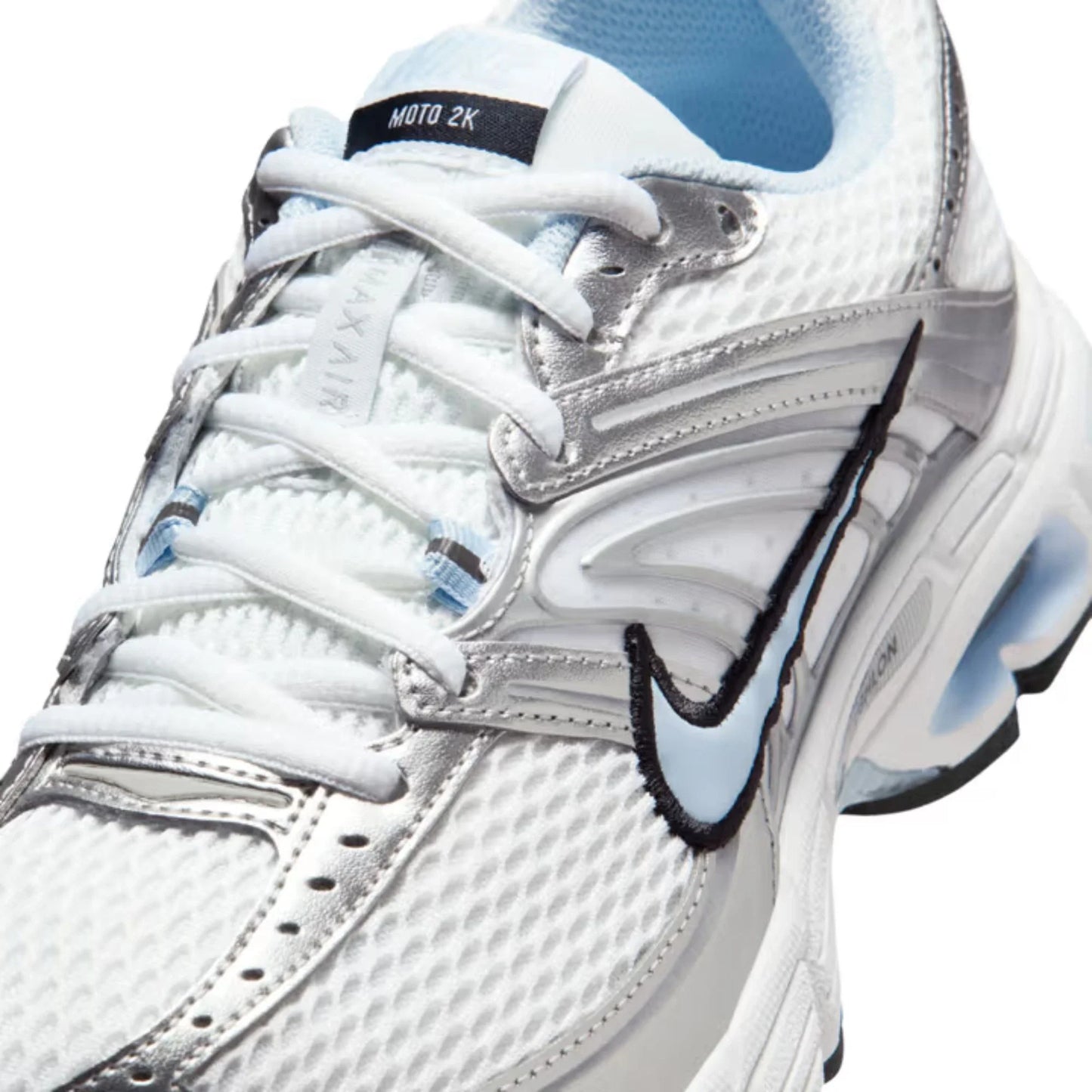 Air Max Moto 2K 'White Silver Black Hydrogen Blue' Women's (2026)