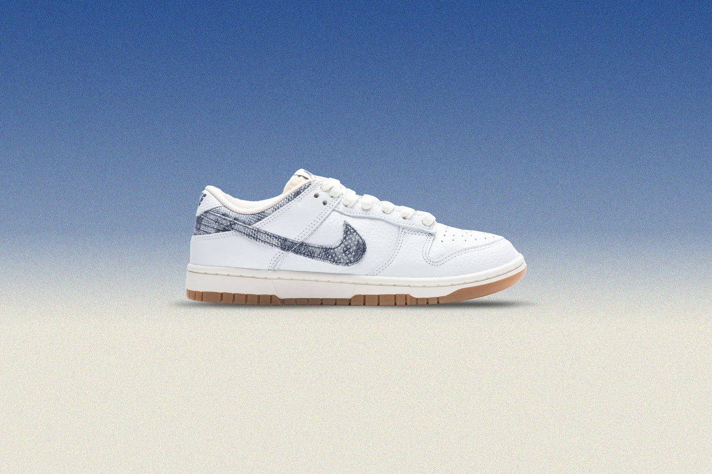 Dunk Low - White/Midnight Navy/Gym Red