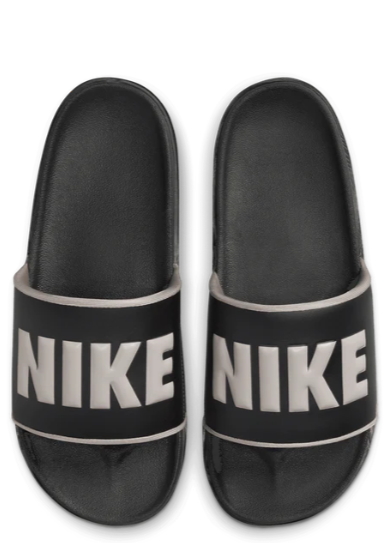 Offcourt Slide Dark Smoke Grey