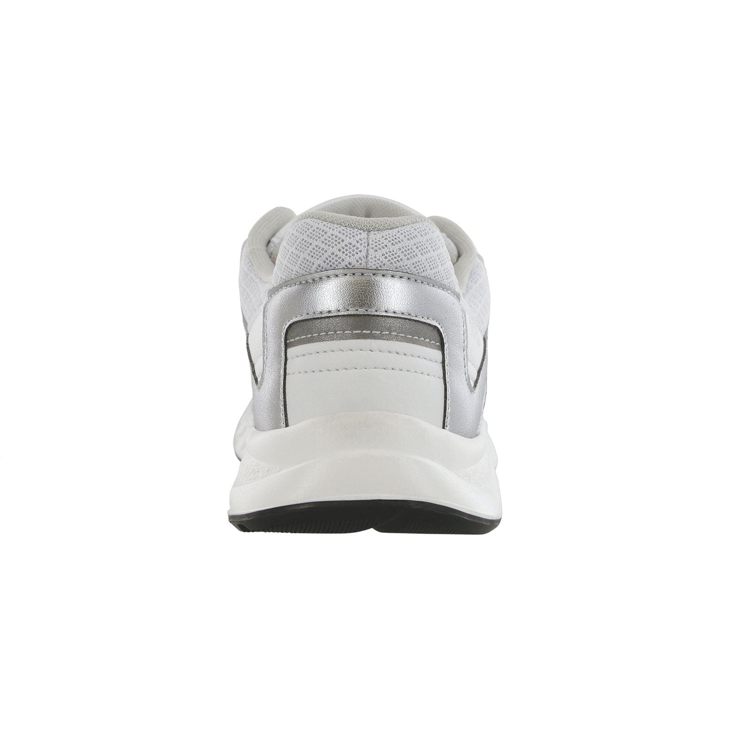 Women's Tempo Lace Up Sneaker in White / Silver