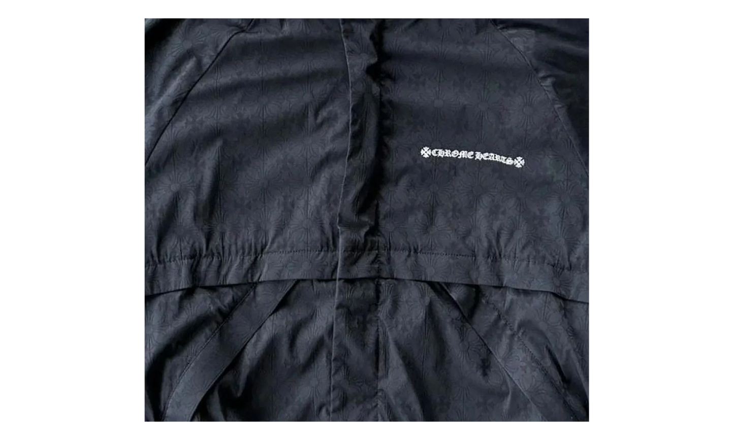 Jacquard Monogram Match Point Windbreaker "Black" CHRM1178