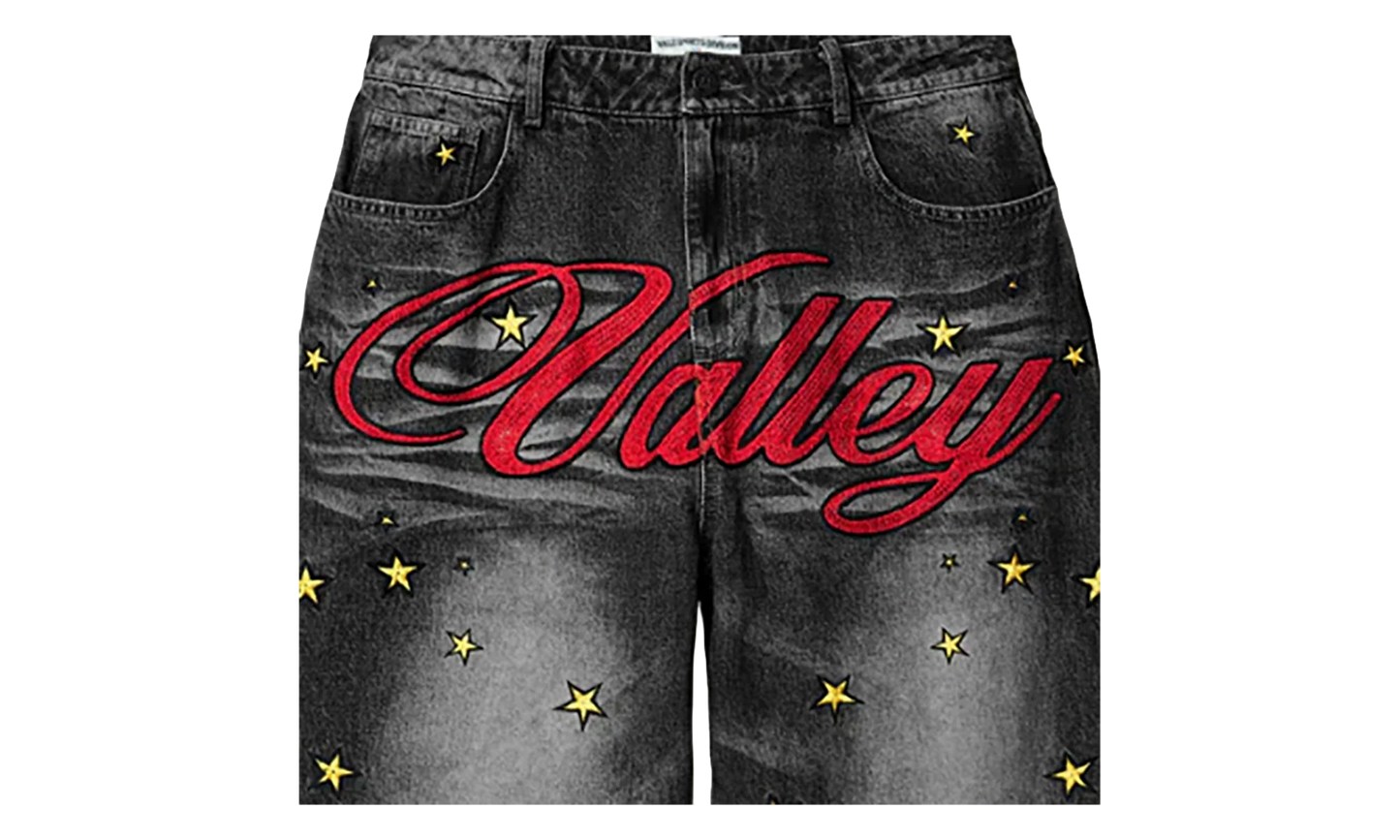 Cosmo Denim Pants "Black" VAL100