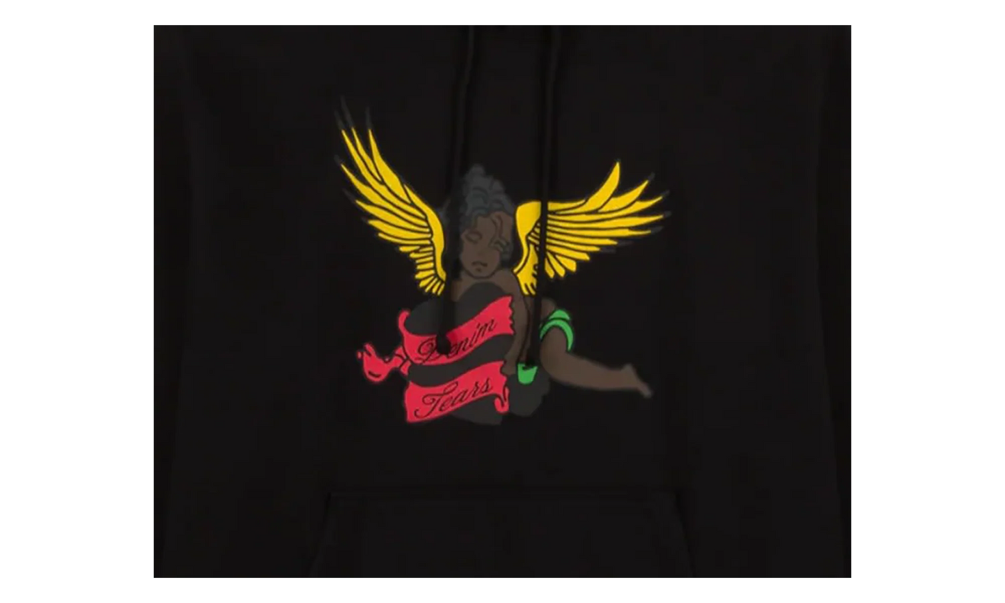 Black Cherub Hoodie "Black" DT399