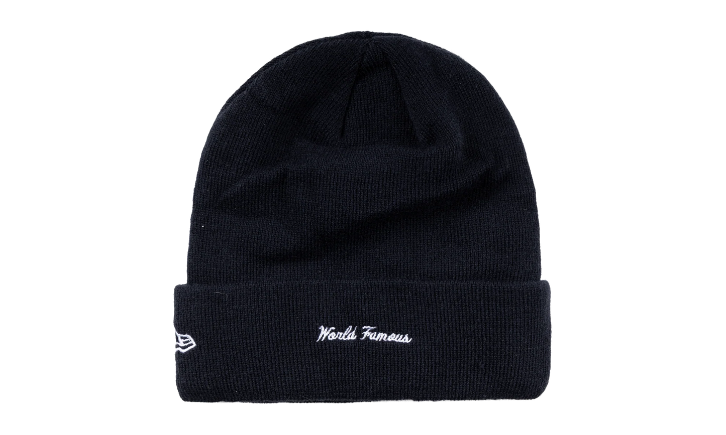 New Era Box Logo Beanie "FW16 - Navy" SU27479