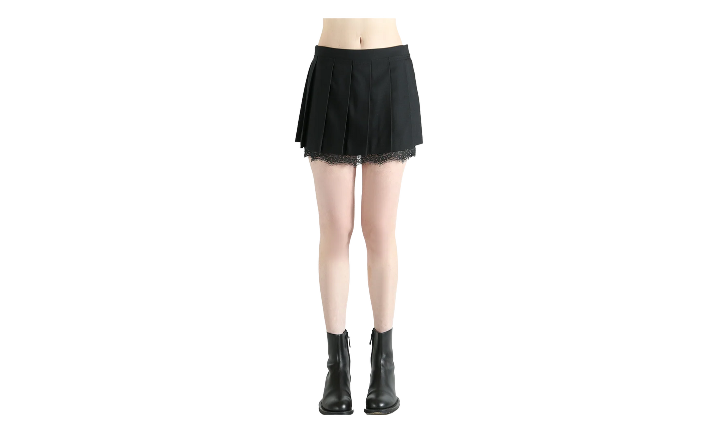 Mini Pleated Skirt WMNS "Black" FN WN SKIR000906 BLACK